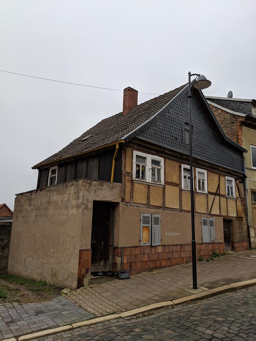 Abbruch Wohnhaus in Bleicherode